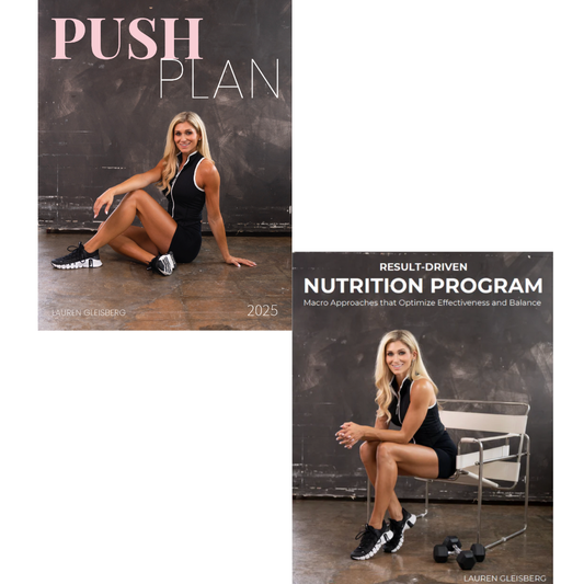 5 Week Push Program + Nutrition Plan Bundle